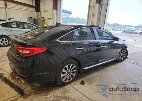 2016 Hyundai Sonata Sport z USA, uszkodzony, nr VIN 5NPE34AF0GH283858